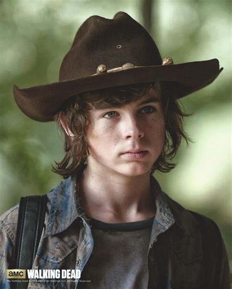 carl grimes from the walking dead|More.